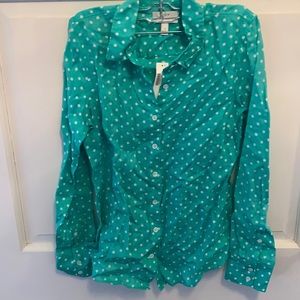 NWT Linen J crew shirt